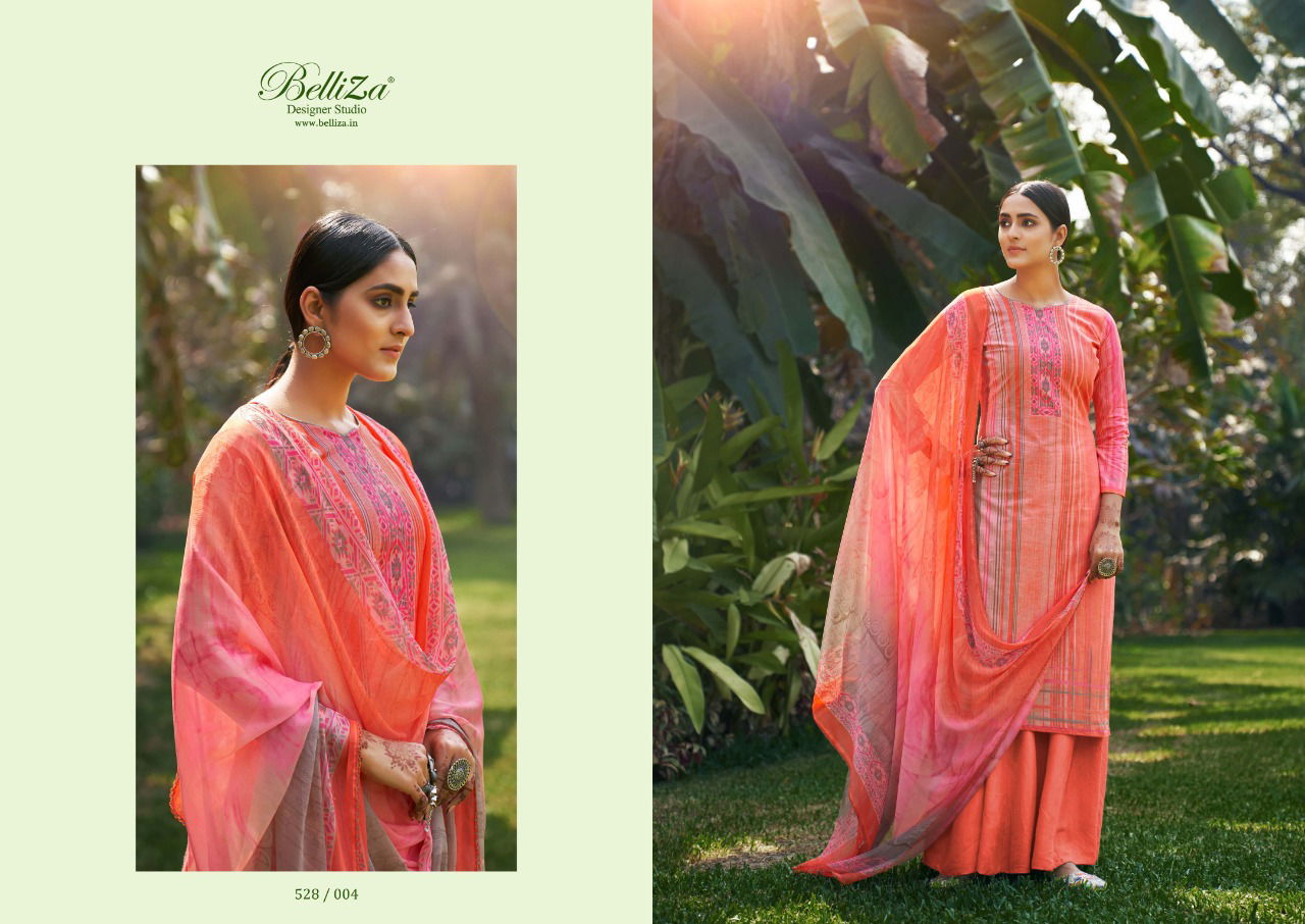 Belliza Nazrana 9 Latest Regular Wear Digital Printed Cotton Dress Material Collection