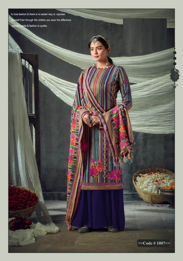 Silky 3 Ready Made Latest Fancy Designer Casual Wear Pashmina Jacquard Winter Salwar Suit Collection
