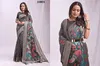 Morni By Astita Linen Cotton Kalamkari Uniform Wear Saree Suppliers In India