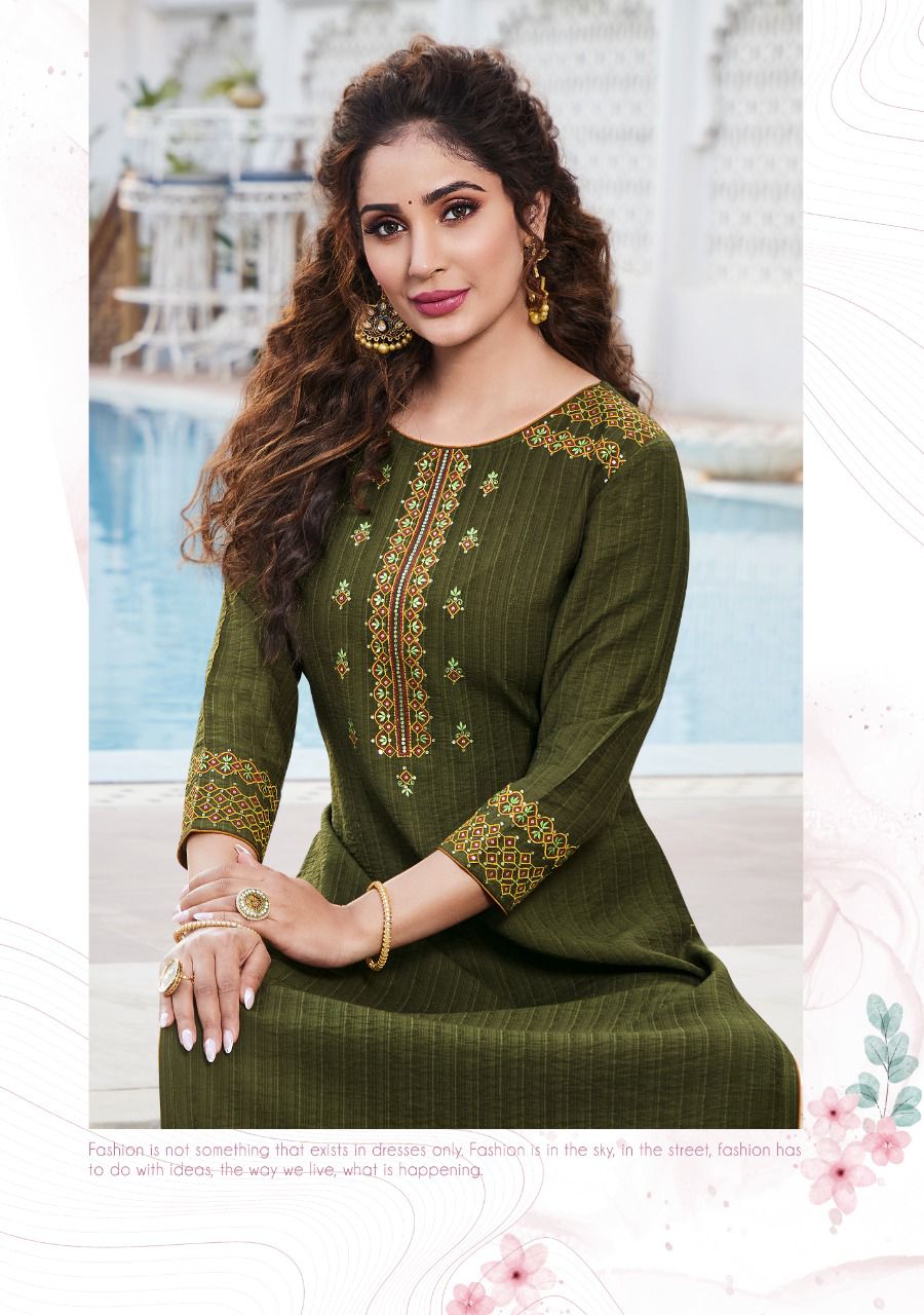 Ladies Flavour Pankhudi Fancy Party Wear  Designer Kurti Collection
