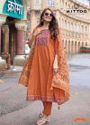 Muskaan Vol 2 By Mittoo Modal Silk Wholesale Kurti With Bottom Dupatta In India

