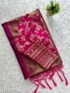 LC 651 By Laabh Pure Soft Tissue Silk Designer Readymade Blouse Sarees Manufacturers