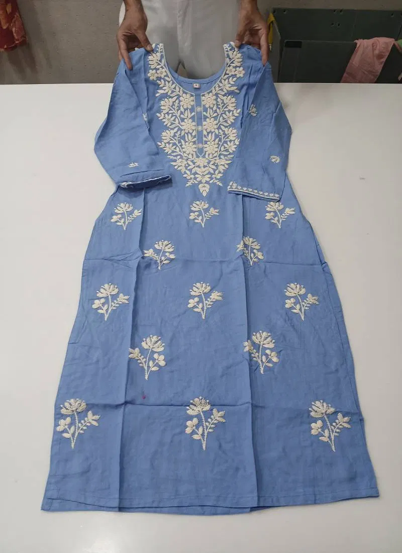 Tanyaa P 314 German Rayon With Lakhnavi Kurti Best Wholesale Shop In Surat