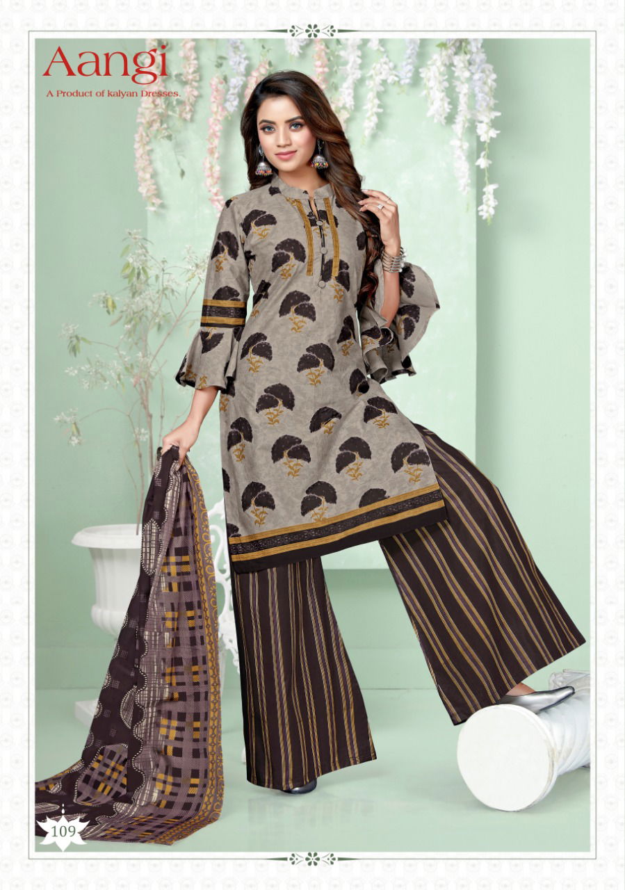 Kalyan Aangi Vol 1 Latest Designer Casual Wear Pure Cotton Dress Material Collection 
