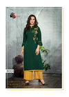 Sawan Dani Vol 8 Latest Designer Embroidery Work Kurti Collection With Plazzo 