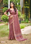 Kritika Vol 1 By Kashvi Dull Moss Kasab Fancy Daily Wear Saree Orders In India