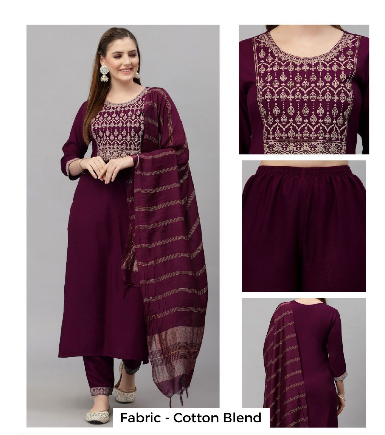 Av Designer Straight Cut Kurti With Bottom Dupatta Wholesale In India