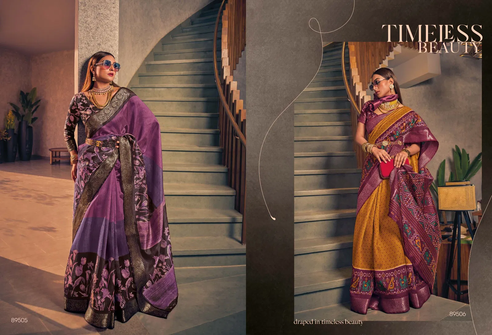 Venus Silk By Vipul Two Tone Silk Woven Border Saree Wholesalers In Delhi