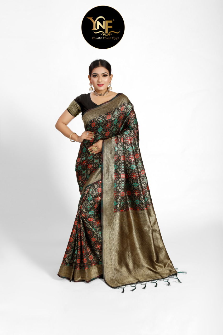 Ynf Mirraw Designer Silk Festive Wear Latest Saree Collection
