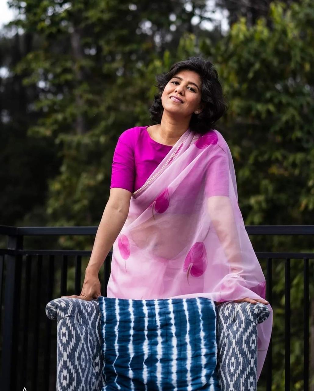 DF 100 Mudra VOL 1 Organza Printed Sarees Catalog