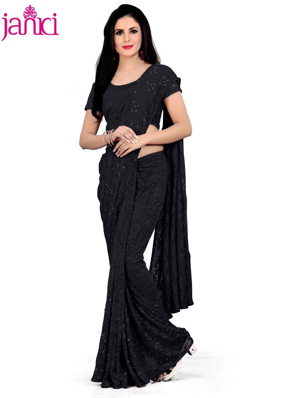 Full Net Designer Stylish Party Wear Saree Collection 