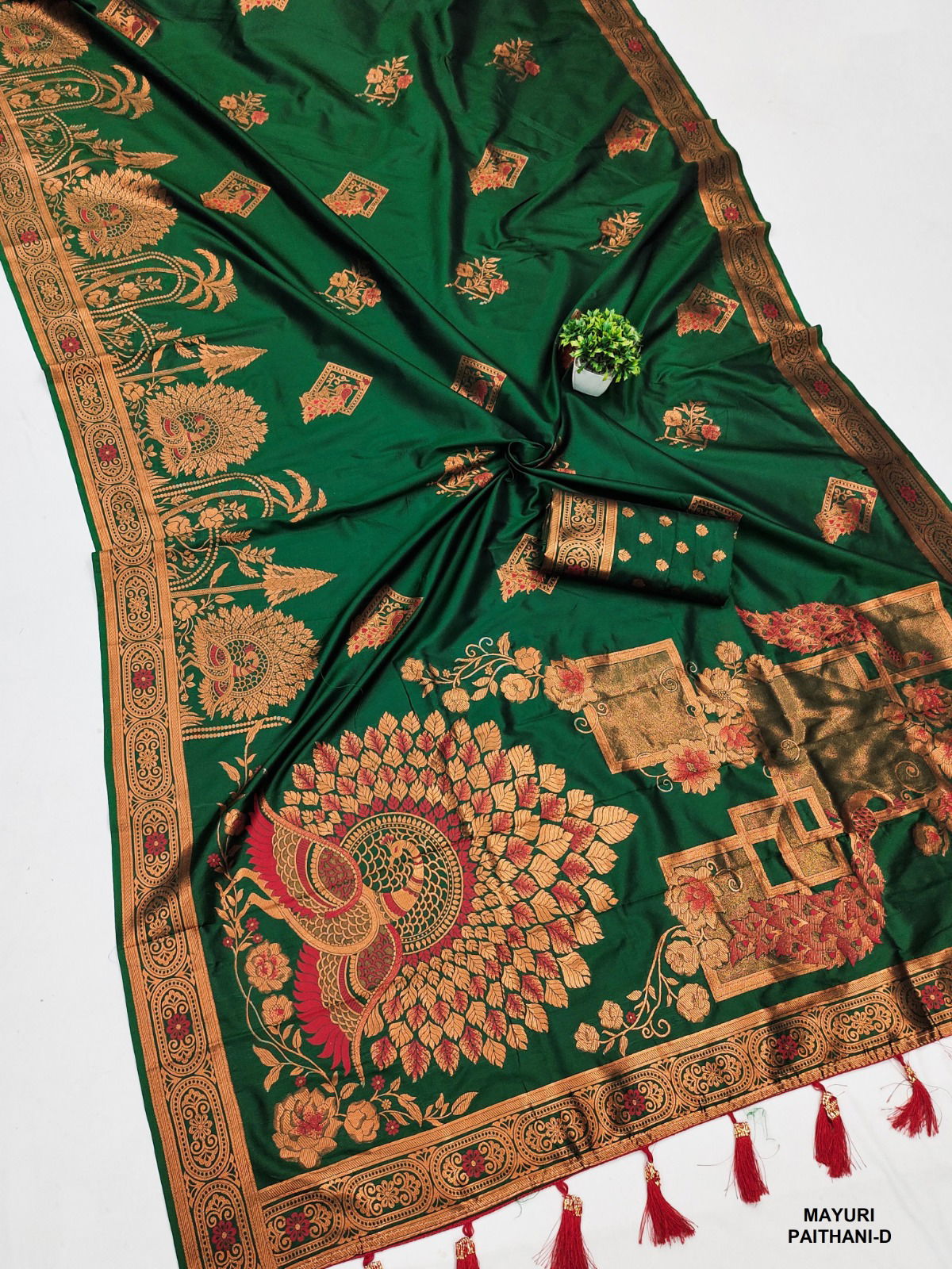 Mayuri Paithani A To F by Murti Nx Printed Paithani Silk Bulk Sarees Orders In India
