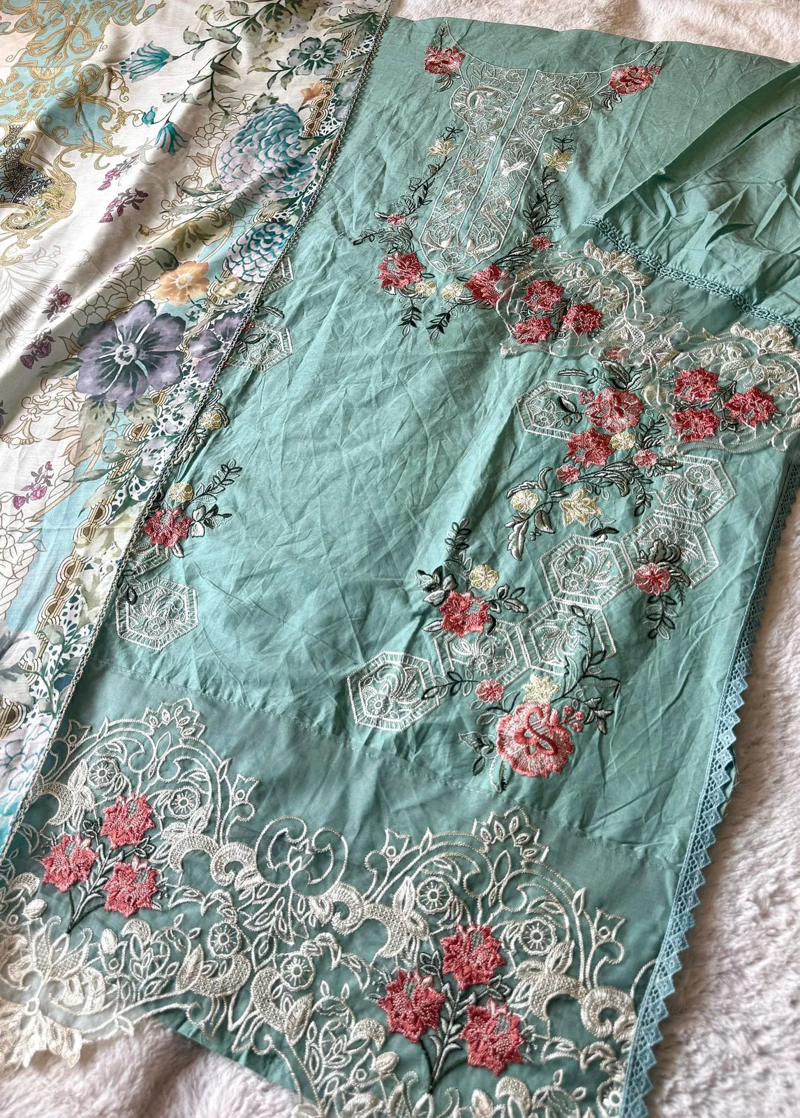 Jihan Taskeen Vol 2 Cotton Embroiderey Surat Pakistani Suits Wholesale Market