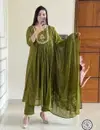 KF 3113 Kalaai Cotton Embroidery Wholesale Kurti With Bottom Dupatta In India
