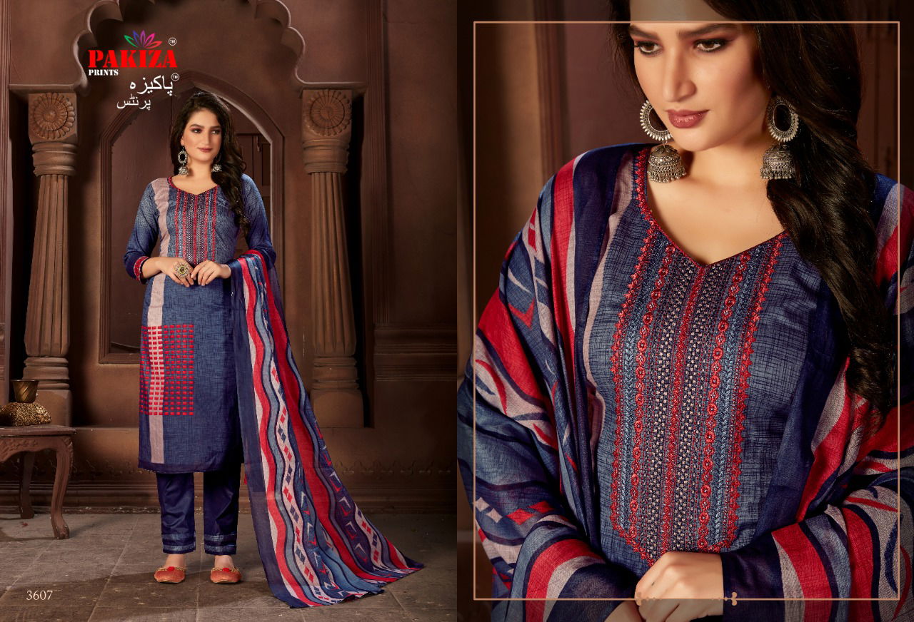 Pakiza Sana Safinaz Vol 36 Latest Designer Karachi Cotton Dress Material Collection