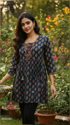 Naisha K 391 Vol 2 Jaipuri Cotton Print Jacket Style Shorts Tops Wholesale Suppliers In Mumbai