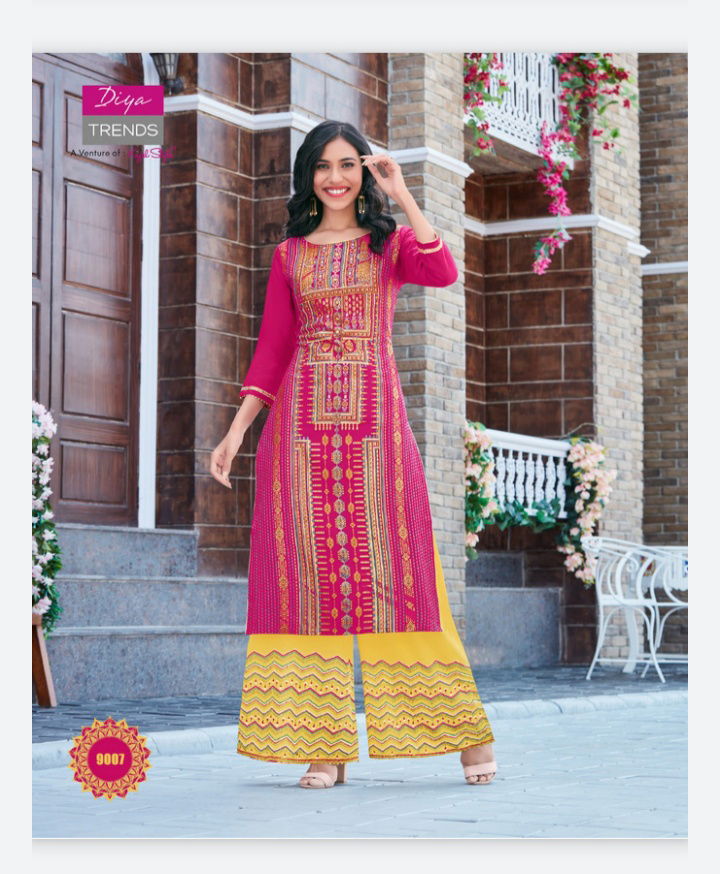 Bibas 9 Designer Fancy latest Designer Festive Wear Kurti With Bottom Collection
