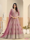 Aanaya Vol 243 By Dani Faux Georgette Gown With Dupatta Suppliers In India