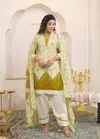 Naisha K 234 Fancy Cotton Kurti With Bottom Dupatta Best Wholesale Shop In Surat