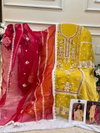 DN 1212 Mehboob Tex Organza Embroidered Designer Pakistani Salwar Suits Catalog