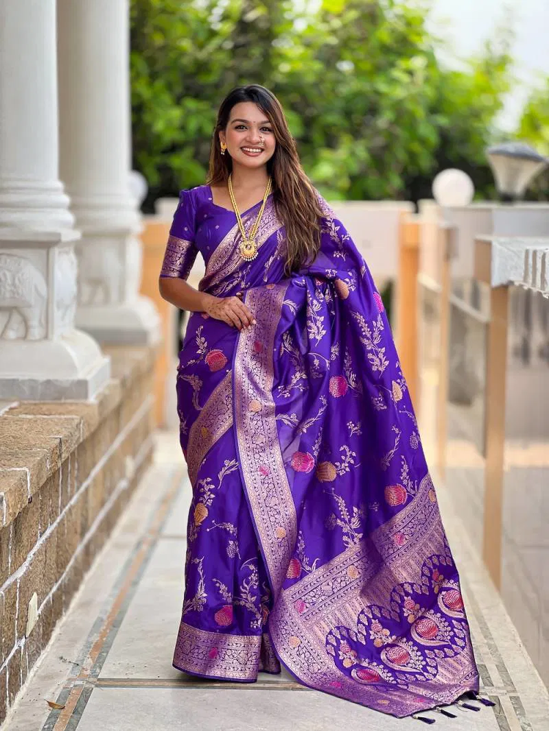 Nx Banarasi 2 Festive Wear Banarasi Silk Saree Wholesale Suppliers In Mumbai