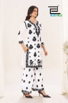Black And White Vol 18 By Blue Hills Rayon Surat Kurti With Bottom Dupatta Wholesale Market