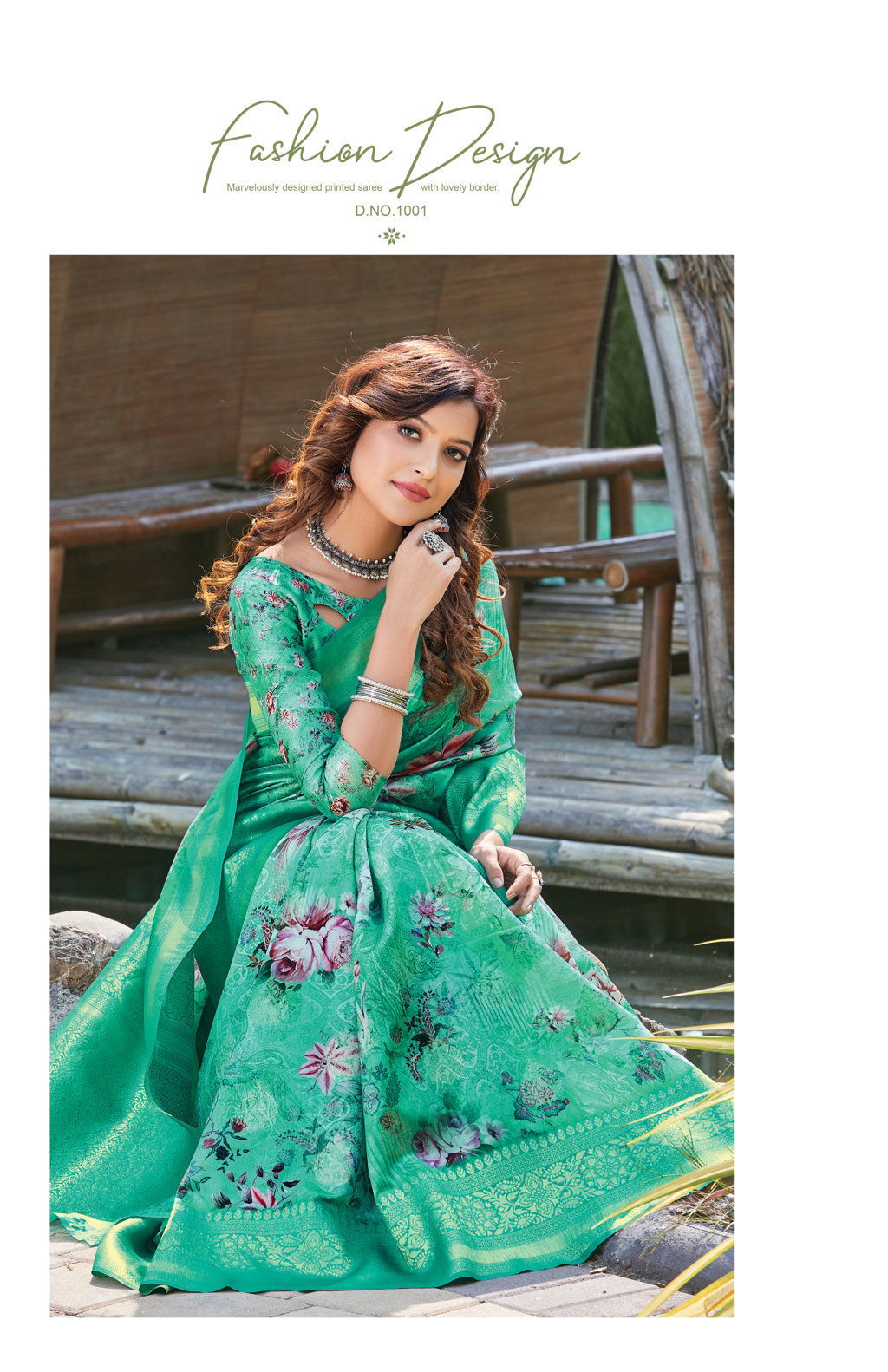 Sangam Roop Shringar Latest Fancy Festive Wear Digital Print Silk And Reshm Thread work Sarees Collection