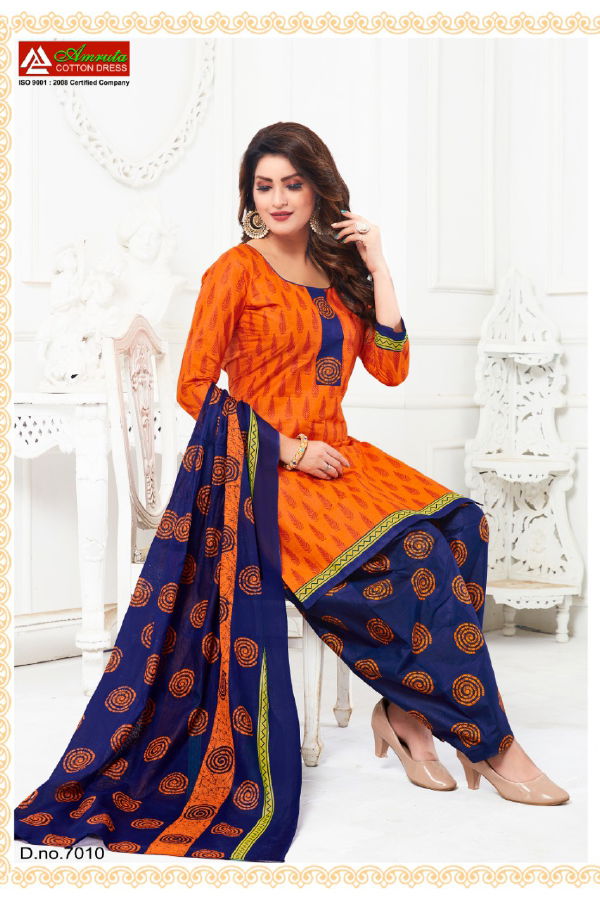 Amruta Patiyala House 7 New Latest Designer Printed Cotton Dress Material Collection 