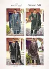 Simran Silk By Mumtaz Jam Satin Printed Dress Material Orders In India