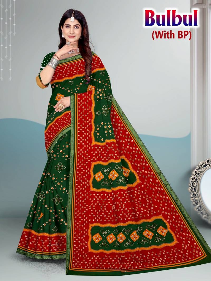 Bulbul 1 Festive Wear Cotton Printed Saree Online Wholesale