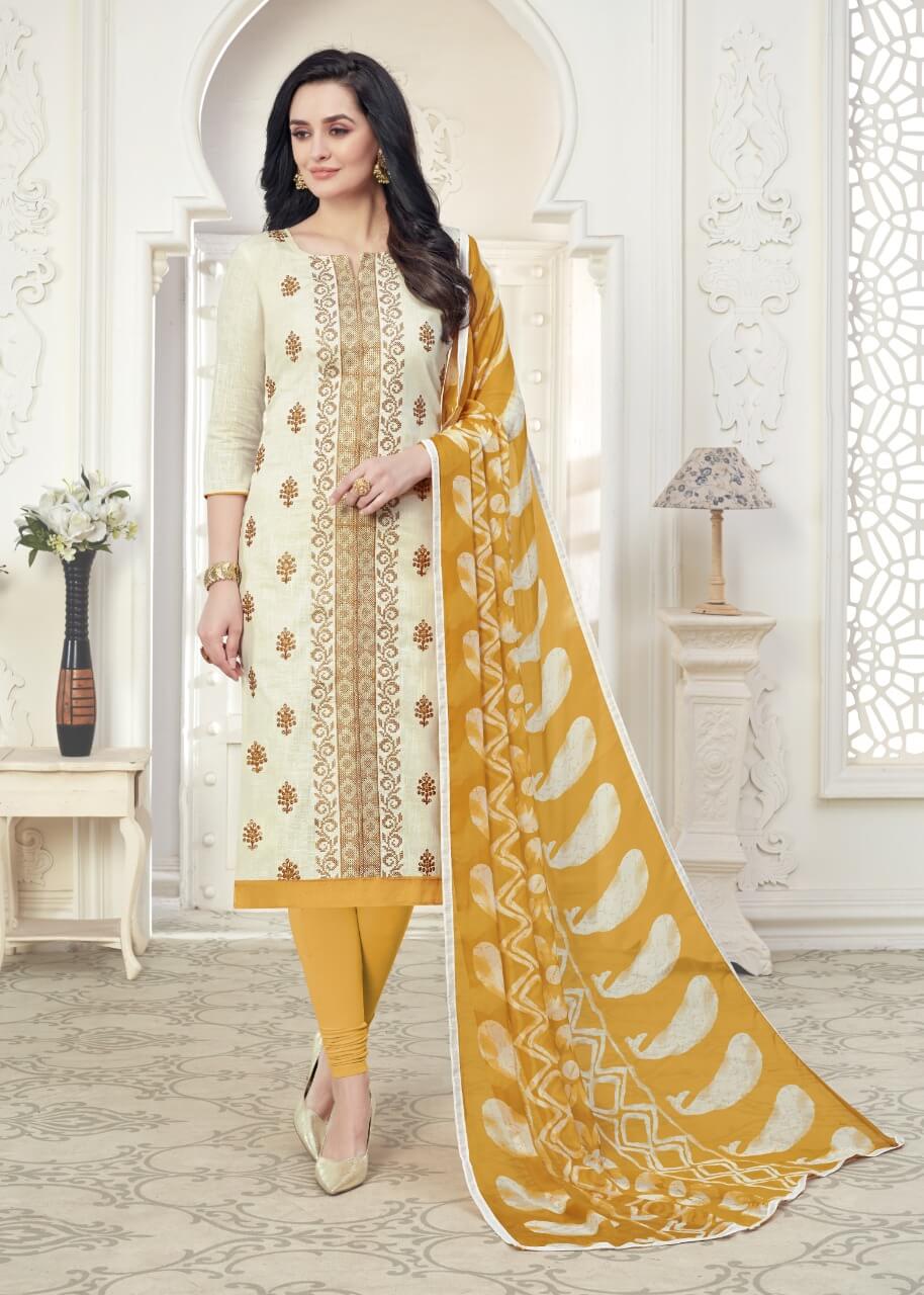 Relish 18 Latest Casual Regular Wear Slub Cotton With Unique Work Printed Cotton Collection
