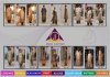 Kaftan Co Ord Set With Necklace Vol 2 By Jisha Poly Feather Silk Kaftan