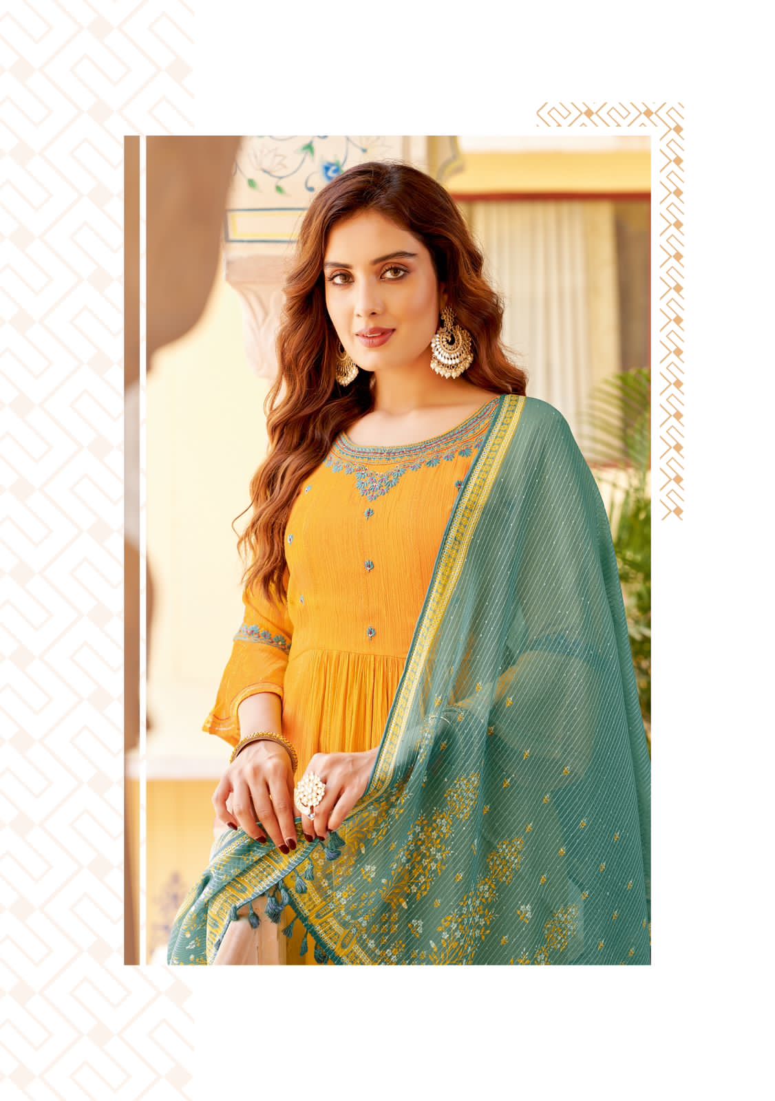 Sangam By Kadlee Designer Rayon Readymade Suits Catalog