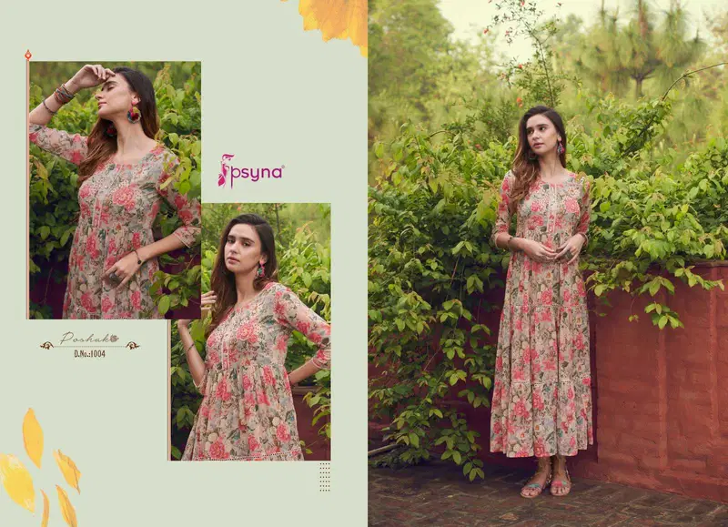 Gulaab By Psyna Cotton Readymade Gown Wholesale Suppliers In Mumbai