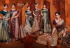 Rajashvi Vol 1 By Saroj Satin Silk Designer Saree Wholesale Suppliers In Mumbai