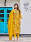 Sirin Vol 2 By Radhika Vertican Foil Printed Kurti With Bottom Dupatta Orders In India