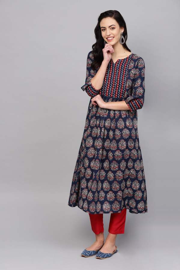 Era Lotus 2 Latest Fancy Ethnic Wear Designer Cotton Printed Kurtis Collection