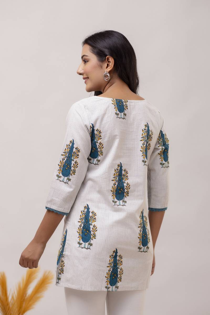 Stylee Girl 20 Cotton Printed Fancy Ladies Tops Wholesale Market In Surat With Price