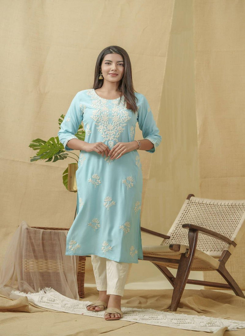 Chikankari Kurta By Psyna Online Wholesale