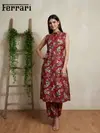 Naisha K 307 Vetican Print Co Ord Set Wholesale Market In Surat