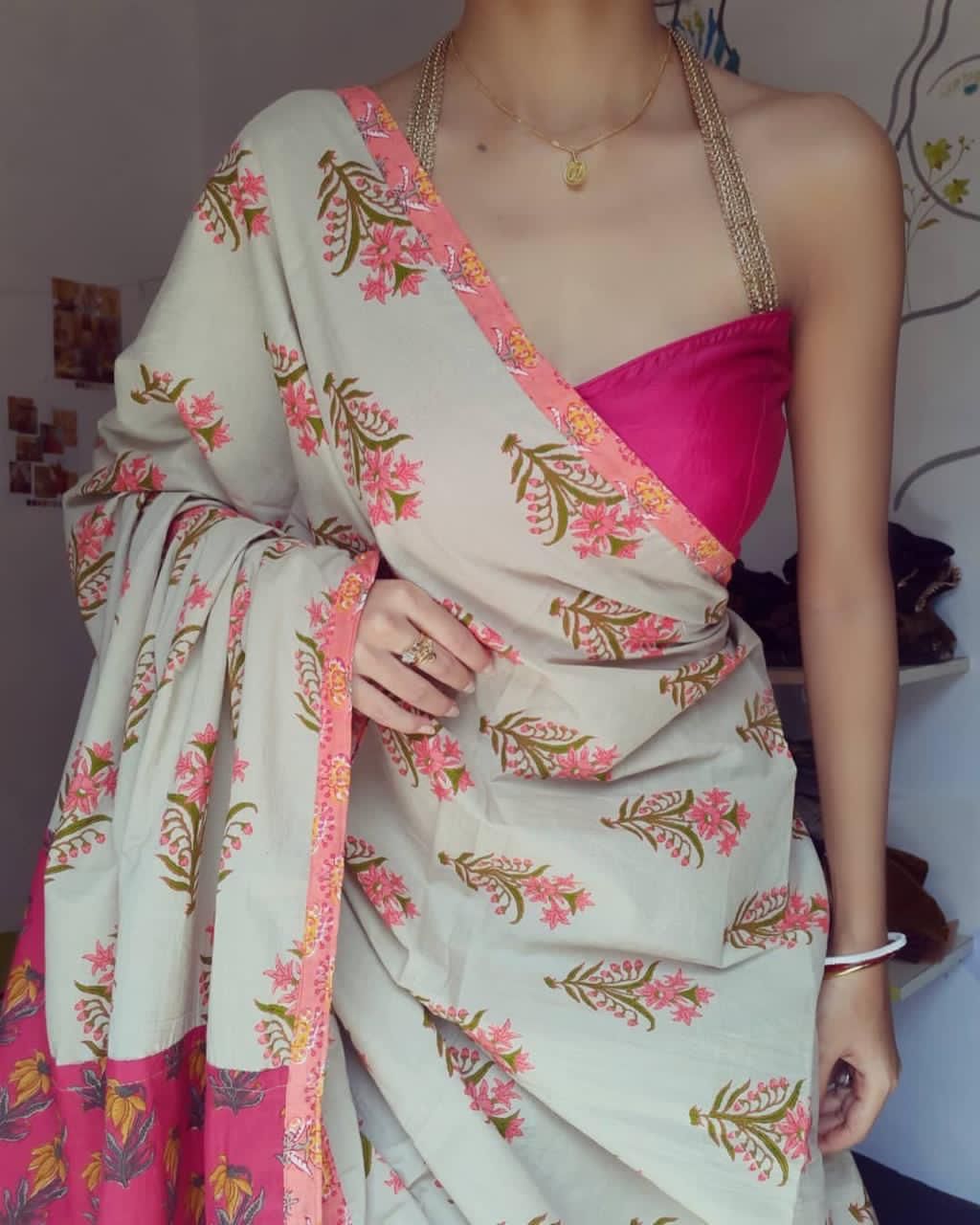 Vk Chanderi Designer Printed Sarees Catalog