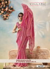 Prakhar Vol 10 By Vallabhi Moss Georgette Daily Wear Saree Exporters In India
