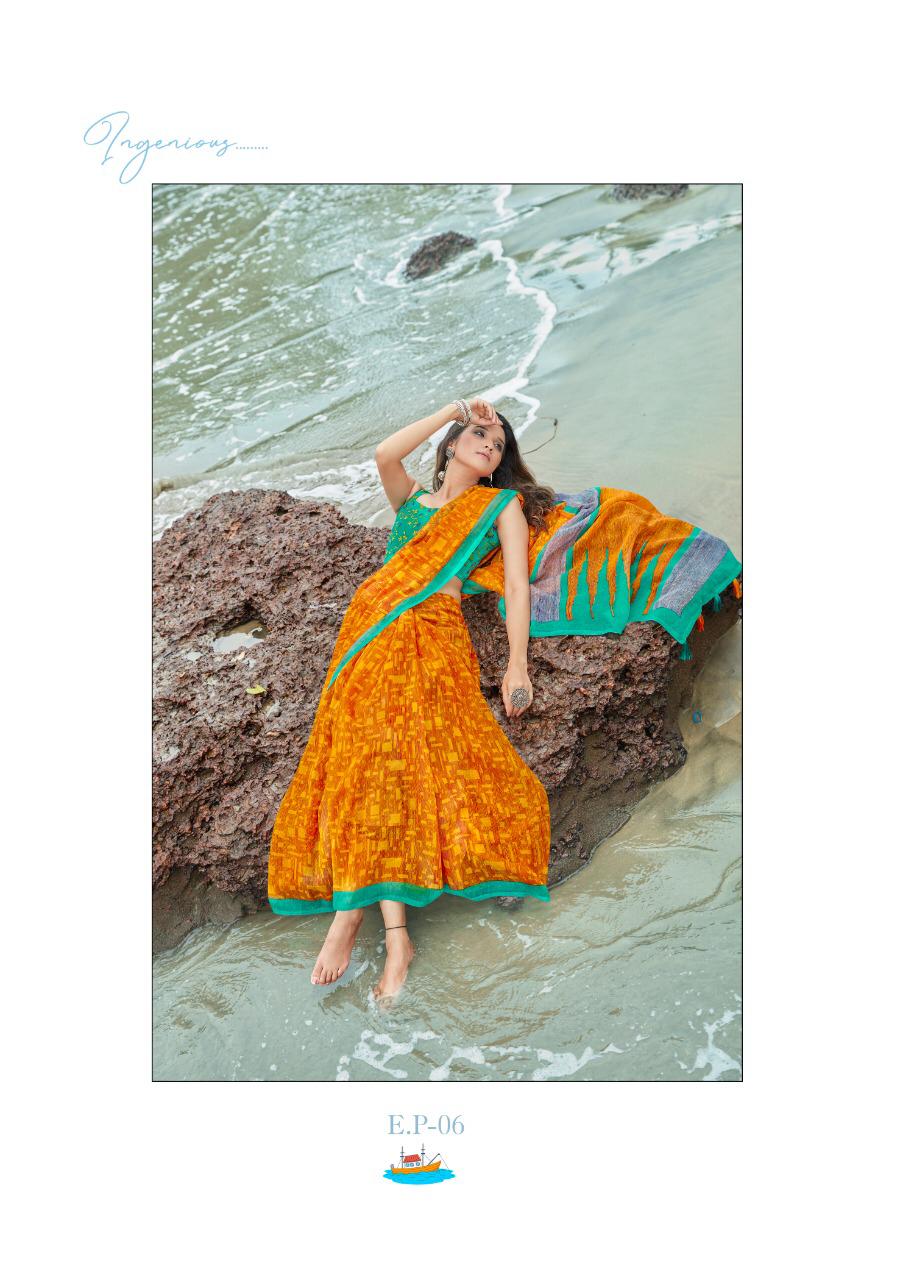 Shreyans Eleghant Pattu Latest Designer Daily Wear Casual Wear Linen Saree Collection 