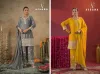 Gajari By Afsana Chinon Dyed Readymade Suits