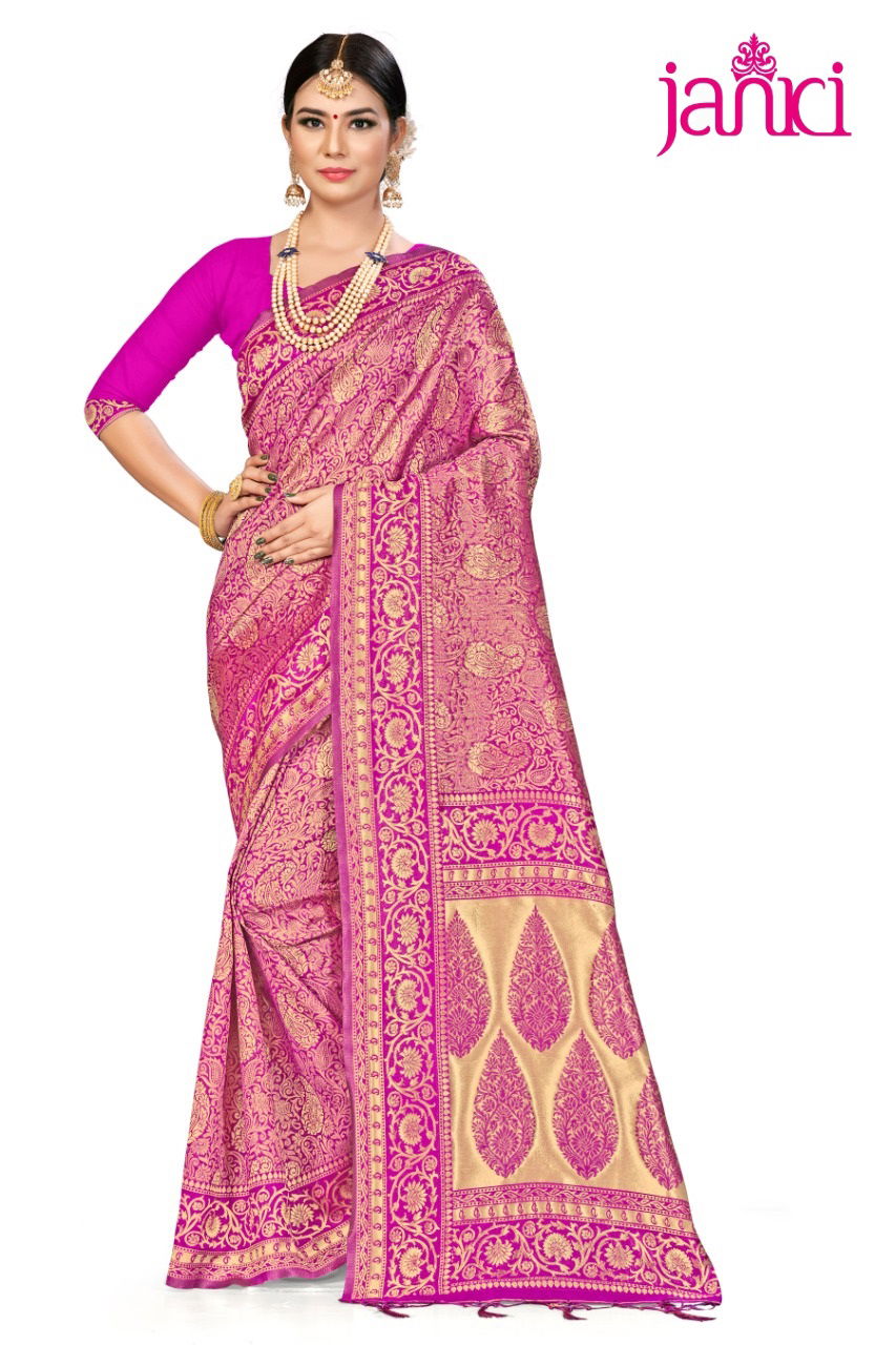 Latest Designer Wedding Wear Pure Silk Saree Collection 