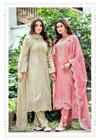 Shakeba By Bela Marvelous Pure Muslin Designer Work Salwar Kameez Exporters In India