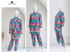 Silk Co Ord Set By Jelite Golden Foil Printed Poly Silk Top With Bottom Orders In India