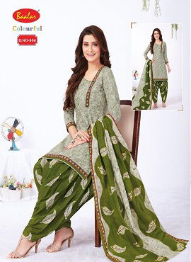 Baalar Colourful 8 Latest Fancy Regular Wear Cotton Printed Readymade Salwar Suit Collection
