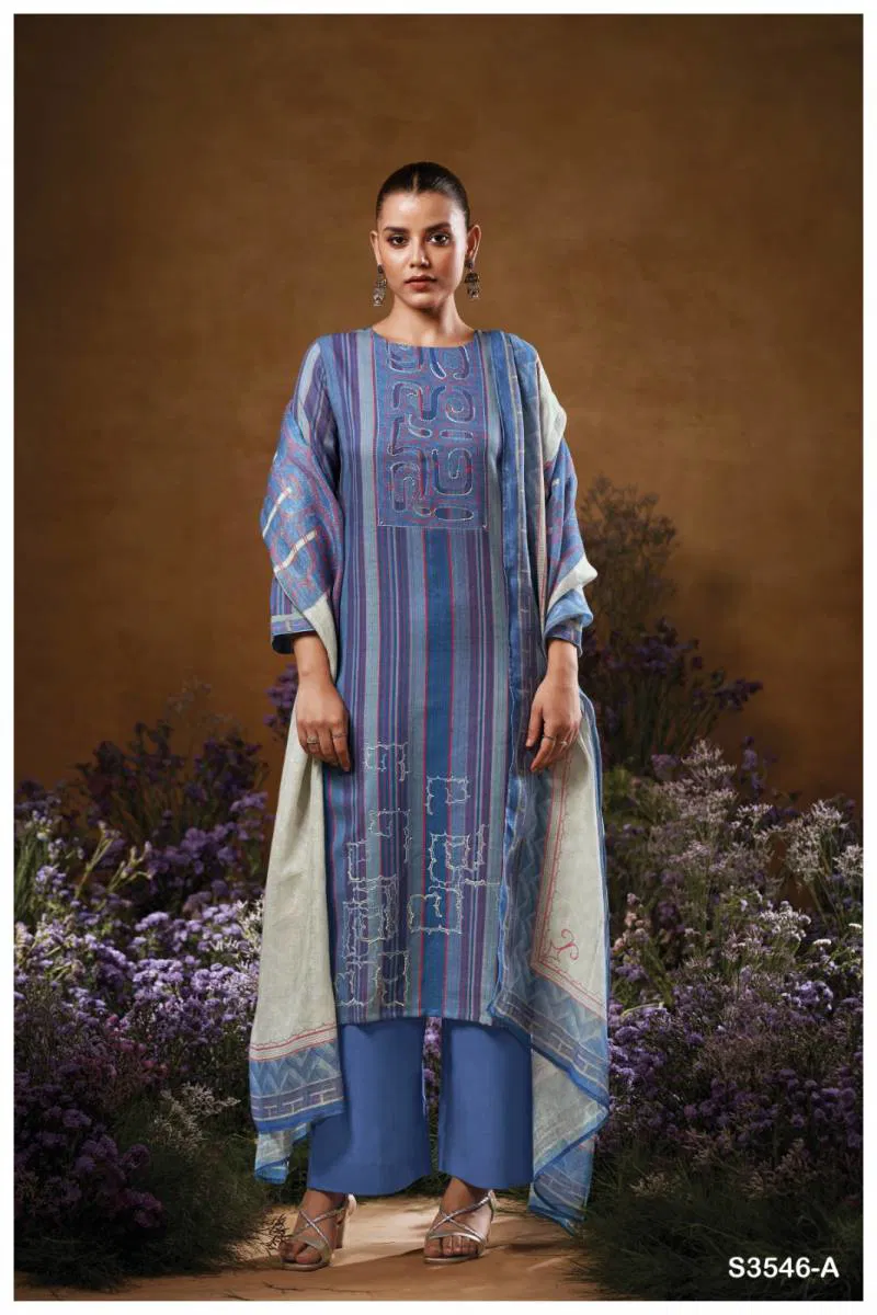 Tavia By Ganga Cotton Printed Embroidered Salwar Kameez Bulk Orders In India