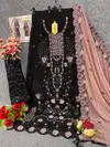 Mah E Rooh 5154 A To F Georgette Embroidery Salwar Suits Collections